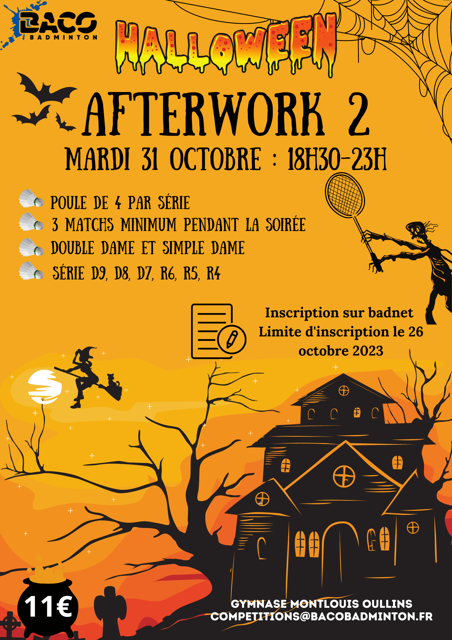 Afterwork spécial Halloween